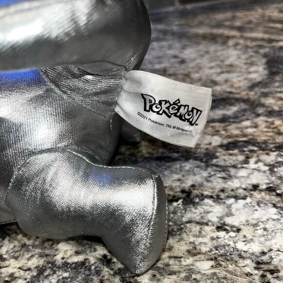 Pokemon 25th Celebration 8" Silver Charmander Plush - Picture 5 of 5